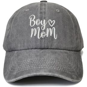 Embroidered Boy Mom Hats