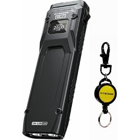 Nitecore EDC23 2500 Lumen Ultra Slim Pocket Tactical EDC Flashlight