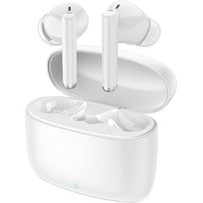 5.3 Wireless Earbuds for iPhone 16e/16 Plus/15 Pro Max Galaxy S24 S23 S22 S21 True Wireless Ear Buds Bluetooth Earbuds Noise Canceling In Ear Earphones,Sweat Resistant,HD Mic,Deep Bass for Pixel 9 8 7