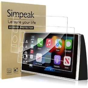 Simpeak 2-Pack 9H Screen Protector Compatible with Honda 2025 2024 2023 CRV EX-L 9-Inch Touchscreen Accessories, Anti-Scratch, Sensitive Touch