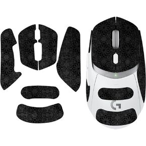 Mouse Grip Tape Full Coverage for Logicool G309,Self-Adhesive PreCut Sweat-Resistant Professional Mice Upgrade Kit - Black