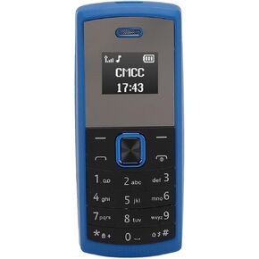 Unlocked Smallest Mobile Phone, GSM 2G Tiny Mini Mobile with Voice Changer Hands Bluetooth Dialer Phone for Students, GSM 850/900/1800/1900MHz (Red)