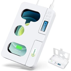 Timed Lock Box for 7" Cell Phone, Phone Jail with Timer to Help Reducing Screen Time | Break Free from Social Media/Games