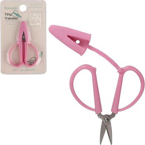 JubileeYarn Tiny Traveler Scissors - Portable Mini Airplane Snips - Aqua Haze - 1 Pair in Saudi Arabia