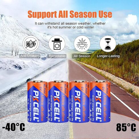 PKCELL 20 Pack 4LR44 Batteries, 6V Alkaline Battery for Dog Receiver Collar, Compatible with PX28A 476A A544 K28A L1325 Battery in Saudi Arabia