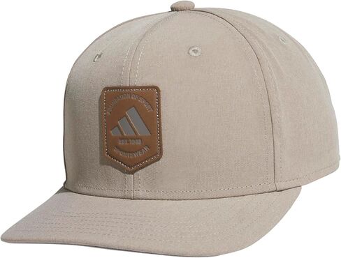 adidas Men's Scorecard High Crown Low Curve Brim Snapback Adjustable Fit Course Style Hat in Kuwait