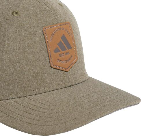 adidas Men's Scorecard High Crown Low Curve Brim Snapback Adjustable Fit Course Style Hat in Kuwait