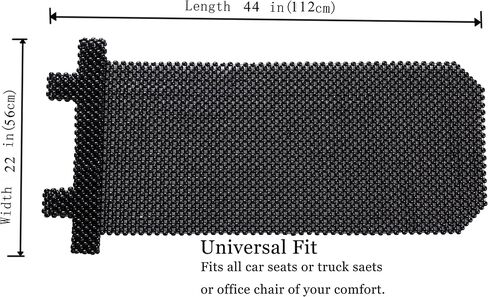 Natural Olive Large Bead 18mm Beaded seat Covers for Cars Cooled Beaded car seat Covers Durable Wooden Beaded seat Cover Truck Mat Four Seasons Universal 1-PC (Olive green) in Kuwait