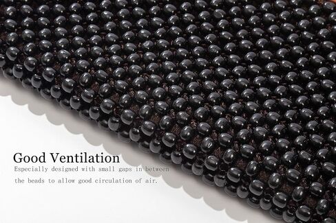 Natural Olive Large Bead 18mm Beaded seat Covers for Cars Cooled Beaded car seat Covers Durable Wooden Beaded seat Cover Truck Mat Four Seasons Universal 1-PC (Olive green) in Kuwait