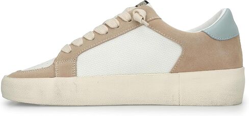 VINTAGE HAVANA Women's Reflex Sneaker, Natural/Gold, 6.5 in Saudi Arabia