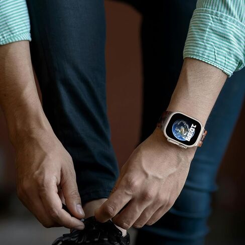 Bands Compatible Apple Watch Ultra Band 42-49mm, Soft Silicone Waterproof Bands in Kuwait