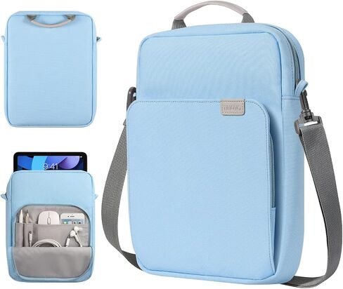TiMOVO 9-11" Tablet Sleeve Bag Carrying Case with Strap, Watercolor Purple in Saudi Arabia