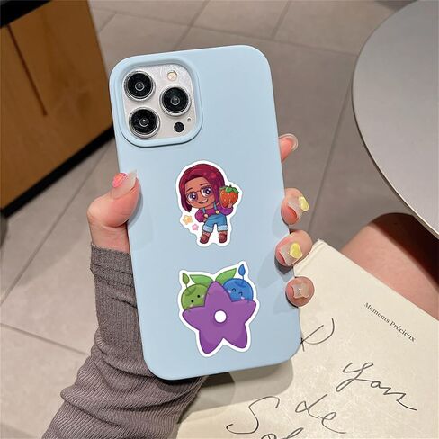 50Pcs Stardew Valley Merch Stickers, Funny Game Vinyl Waterproof Stickers for Laptop,Water Bottle,Phone,Car,Bumper, Decals Gifts for Kids Teens Adults for Party Favors Supplies Decor (Colourful) in Saudi Arabia
