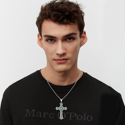 Celtic Cross Necklace for Men Women 925 Sterling Silver Irish Viking Cross Necklaces Celtic Cross Pendant Norse Jewelry Gifts Stocking Stuffer in Kuwait