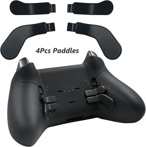 9 في 1 Elite Series 2 Core Controller Paddles لـ Xbox Elite Series 2 Core ، Elite Series 2 Controller Accessories for Xbox Elite 2 Core Controller Kits with 4 Sticks ، 4 Paddles ، 1 D-Pads (Black) in Kuwait