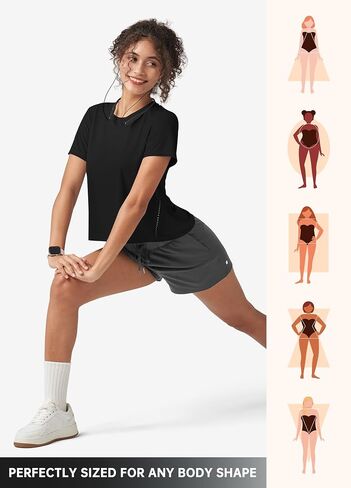 Willit Women's Prockit Tops قمصان رياضية قصيرة in Saudi Arabia