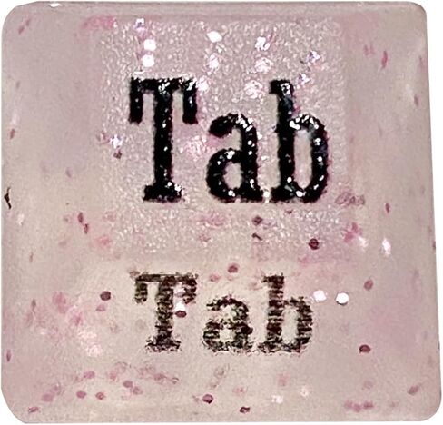 80 Pcs Self-Adhesive PC Keyboard Keys for Long Nails Typing and Gaming, ​​Anti-Damage Symbolic and Alphanumeric Keys for Nail-Art (Translucent1) in Saudi Arabia