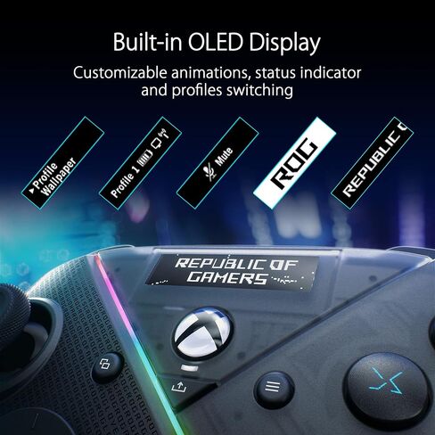 ASUS ROG Raikiri Pro Controller & Harpe Ace Aim Lab Gaming Mouse Bundle in Kuwait