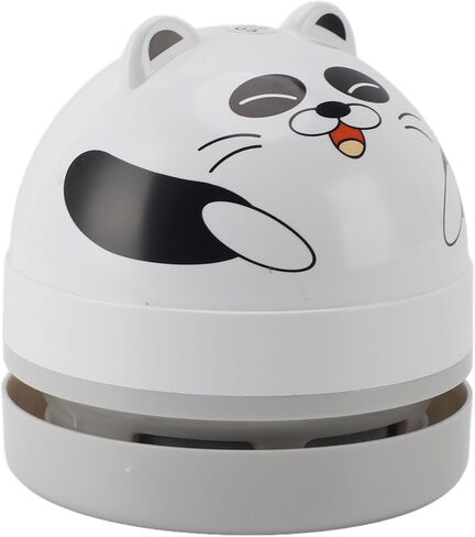 Desktop Vacuum Cleaner with Vacuum Nozzle Cleaning Brush Portable Mini Table Dust Vaccum Cleaner for Cleaning Dust Crumbs Computer Car (Cat) in Kuwait