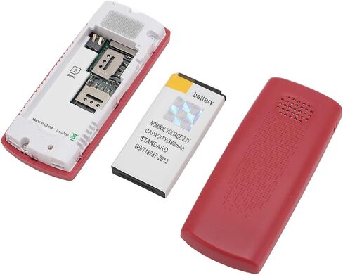 Unlocked Smallest Mobile Phone, GSM 2G Tiny Mini Mobile with Voice Changer Hands Bluetooth Dialer Phone for Students, GSM 850/900/1800/1900MHz (Red) in Saudi Arabia