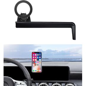 Car Phone Holder for 2019-2024 Mercedes Benz A-Class/B-Class/GLB/GLA/CLA/EQA/EQB Accessories 10.25-Inch Screen Fixed Clip, 360° Rotation Phone Mount Compatible with MagSafe
