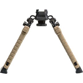 FAB Defense Spike Precision Bipod for Hunting and Shooting, High Strength Polymer, Picatinny Rail, 180mm, FDE