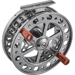 4.5 inches Float Reel Centrepin Reel Steelhead Coarse Trotting Fishing Centerpin 114mm CNC Machine Cut Aluminum