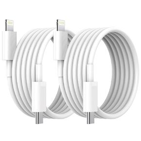 Exeric USB C to Lightning Cable 6FT 2Pack [MFi Certified] Type C iPhone Charger Cord Power Delivery iPhone Fast Charger Cable for iPhone 14 13 12 11 Pro Max Xr Xs 8 7 6 Plus