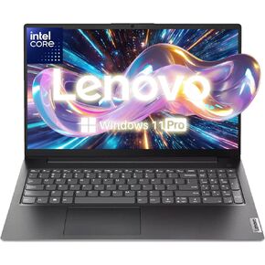 Lenovo V15 Laptop | 32GB RAM | 1TB SSD | Intel 4-core Processor | 15.6" FHD (1920 x 1080) | Ethernet RJ-45 | Military Durability | Long Battery Life | Lightweight Portable Design | Windows 11 Pro