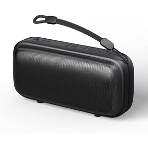 Mini Bluetooth Speaker,Portable Wireless Speakers -Loud Stereo Sound,Support TWS/AUX/TF Card,Lanyard Design for Hiking,Biking,Trip,True Wireless Stereo for Home, Outdoor(Black)