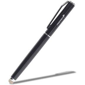 Fosmon Stylus Pen, EXCUTIVE 2-in-1 Cap Ballpoint Pen w/Capacitive (Black)