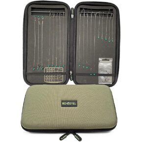 الحفارة محفظة معالجة مربع Carp Carp Hooks صيد تخزين الخطاف طول جديلة دبابيس LRF كارب الصيد