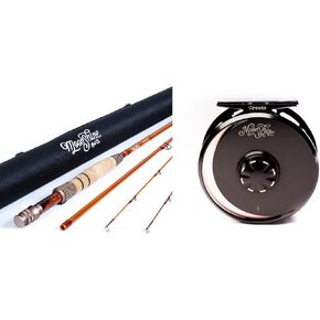 شركة Moonshine Rod Co. Revival S- 3WT 7 'Plus Creede Reel- 45481