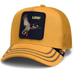 Goorin Bros. Duck Canvas Collection Trucker Hat for Men and Women,Gold (Gotta Be Quicker), One Size
