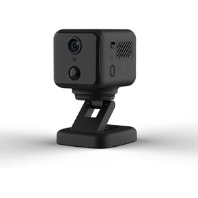 Mini WiFi Camera 2K HD Tiny Cam 360 درجة تدوير كاميرا مربية لاسلكية مع تنبيهات الكشف عن حركة الرؤية الليلية