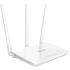 Tenda F3 300Mbps Wireless Router, with 3 Fixed Antenna, 3Lan, 1Wan Port
