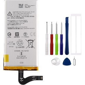 New Rechargeable Battery G020J-B Compatible with Goo-gle Pixel 4 XL,G020P, G020, GA01181-US, GA01182-US, GA01180-US with Tools