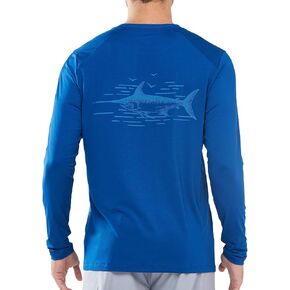 NORTHYARD Men's UPF 50+ Sun Protection Shirts Long Sleeve Fishing Swim Beach Rash Guard UV Lightweight Quick Dry T-Shirt