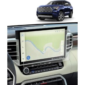 For 2025 Toyota Sequoia Screen Protector - 2023 2024 2025 Sequoia Accessories (Limited/Platinum/TRD Pro) 9H Tempered Glass 14 Inch Navigation Touchscreen Anti-Glare Scratch Reduce Fingerprints-Matte