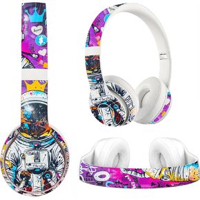 Sticker Cover for Beats Solo 3, Pink Camo - Beats Solo 3 Skin, Headphone Stickers