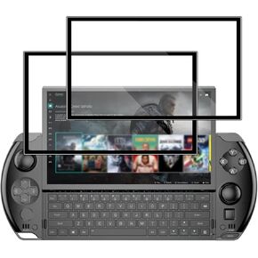 [2 Pack] Screen Protector for GPD WIN 4 2025 handheld gaming PC 6 inch Tempered Glass Film, Screen Protector for GPD Win4 handheld Anti-Scratch & Sensitive & 9H Hardness