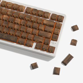 تألق من خلال Keycaps 60 65 75 100 ٪ ، Keycaps Cherry 136 Keys PBT PBT تسامي مفاتيح مفاتيح مفاتيح مخصصة تم تعيينها للوحة المفاتيح الميكانيكية 61/64/75/84/87/104/108 تخطيط مع مجتذب المفاتيح (نمط الخشب)