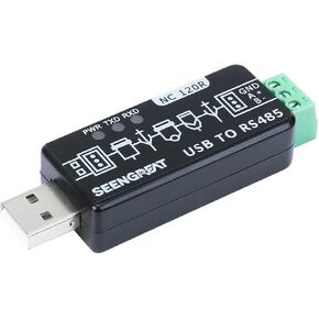 Industrial-Grade USB to RS485 Converter Adapter with FT232RL Chip – High-Speed 921600bps, 1200m Range for Industrial Automation & Data Acquisition