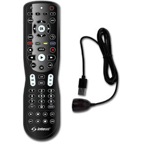 4-in-1 Universal Backlit Remote & IReTV IR Receiver Combo. for Streamers That Have no IR Receiver Built in, Including Nvidia Shield (2nd Gen), Kodi, MCE and Other A/V Devices