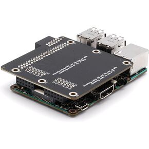 Manager HAT V2 for Single Board Computers - Compatible with Raspberry Pi 4B, 3B, and Zero and Other SBCs with Same Form Factor and GPIO as Raspberry Pi