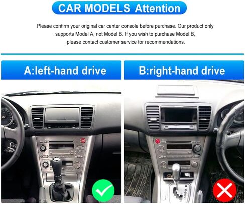 Hikity for Subaru Legacy Outback 2005 2006 2007 2009 2009 (LHD) Android Car Stereo Wireless Carplay Android Auto ، 2+64g 9 inch touchscreen Radio WiFi GPS Navigation Bluetooth FM RDS EQ Mirror Link in Kuwait