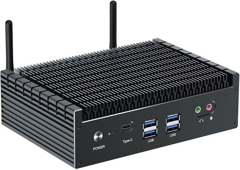 13th gen mini pc pc spanless pc pc core i7 1355u (حتى 5.0 جيجا هرتز) ، كمبيوتر صغير مع Win11 Pro ، Dual 2.5g Lan Office PC in Kuwait