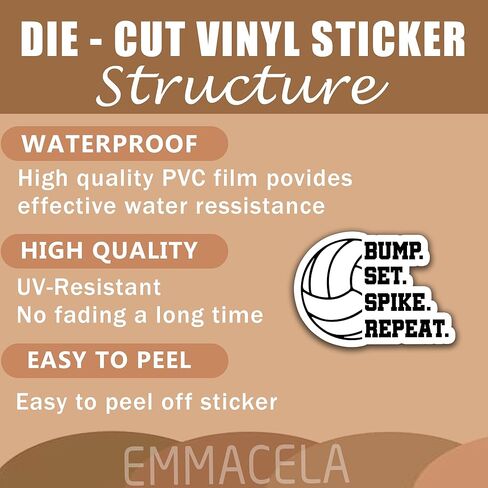 (3pcs) الكرة الطائرة مع ملصقات القلب ، وملصقات الكرة الطائرة ، وشارات الكرة الطائرة ، والملصقات الرياضية لفريق الكرة الطائرة - شارات الفينيل المقاومة للماء لهواتف الكمبيوتر المحمول. in Kuwait