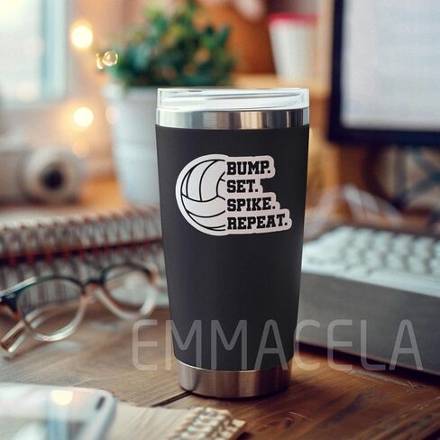 (3pcs) الكرة الطائرة مع ملصقات القلب ، وملصقات الكرة الطائرة ، وشارات الكرة الطائرة ، والملصقات الرياضية لفريق الكرة الطائرة - شارات الفينيل المقاومة للماء لهواتف الكمبيوتر المحمول. in Kuwait