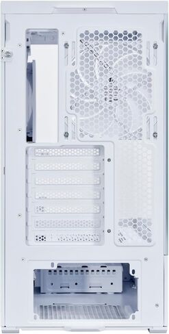LIAN LI Mid-Tower ATX PC Case, 3 x 140mm ARGB Fans, Chassis with Front & Side Tempered Glass Panels, Liquid Cooling Ready, Gaming Computer Case, (CG237 RGB - ATX -White) in Saudi Arabia